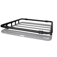 Load image into Gallery viewer, Go Rhino SRM500 Quad Rail Kit (For 55in. Long Rack) - Tex. Blk (Rails ONLY - Req. Platform) - Back View