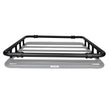 Load image into Gallery viewer, Go Rhino SRM500 Quad Rail Kit (For 55in. Long Rack) - Tex. Blk (Rails ONLY - Req. Platform) - Installation View
