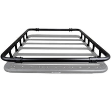 Load image into Gallery viewer, Go Rhino SRM500 Quad Rail Kit (For 65in. Long Rack) - Tex. Blk (Rails ONLY - Req. Platform) - Back View