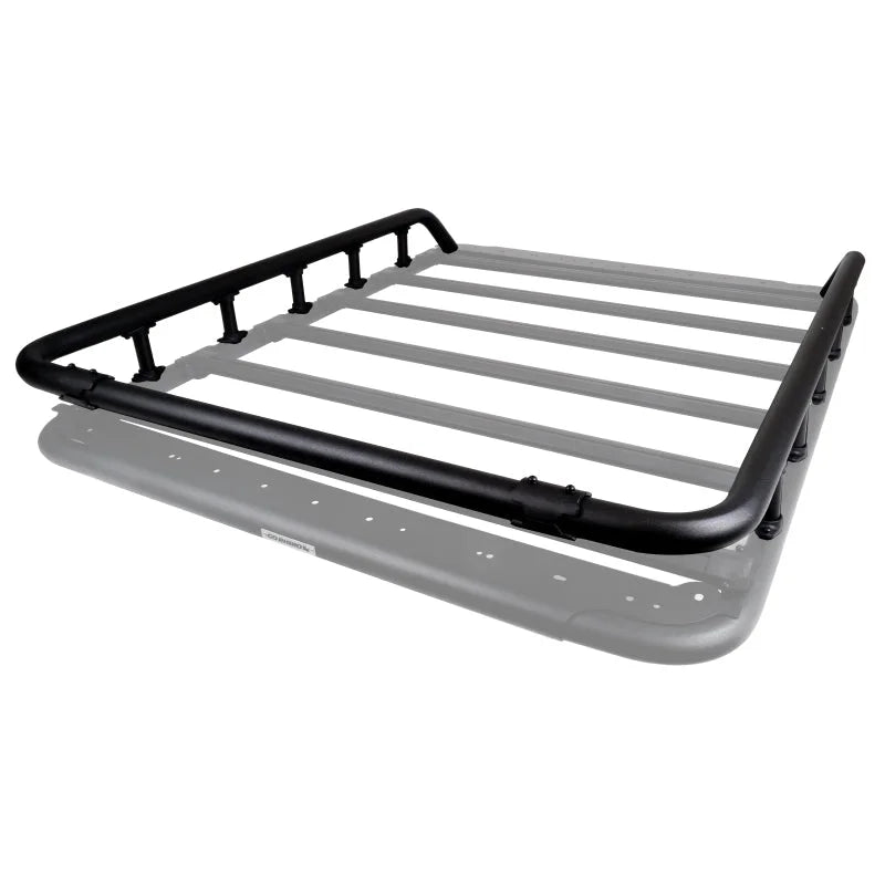 Go Rhino SRM500 Tri-Rail Kit (For 65in. Long Rack) - Tex. Blk (Rails ONLY - Req. Platform) - Additional View 5