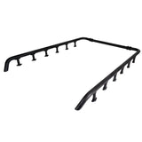 Go Rhino SRM500 Tri-Rail Kit (For 75in. Long Rack) - Tex. Blk (Rails ONLY - Req. Platform)