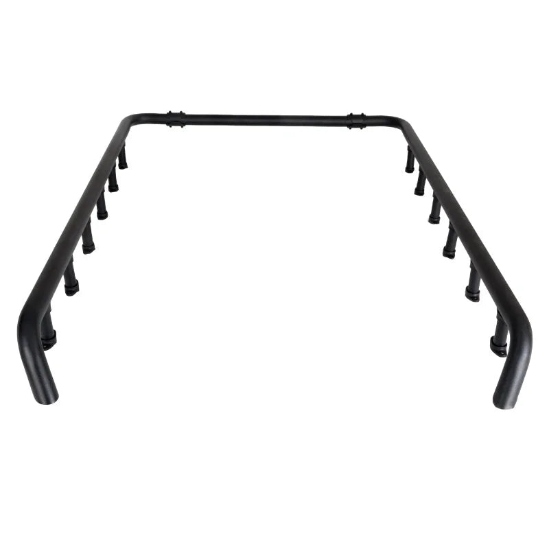 Go Rhino SRM500 Tri-Rail Kit (For 75in. Long Rack) - Tex. Blk (Rails ONLY - Req. Platform) - Additional View 6