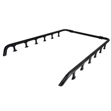 Load image into Gallery viewer, Go Rhino SRM500 Tri-Rail Kit (For 75in. Long Rack) - Tex. Blk (Rails ONLY - Req. Platform) - Main Product View