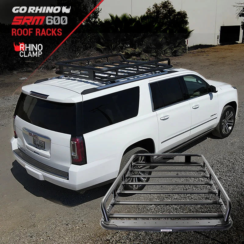 Go Rhino SRM600 Series Tubular Rack - 75in - Back View