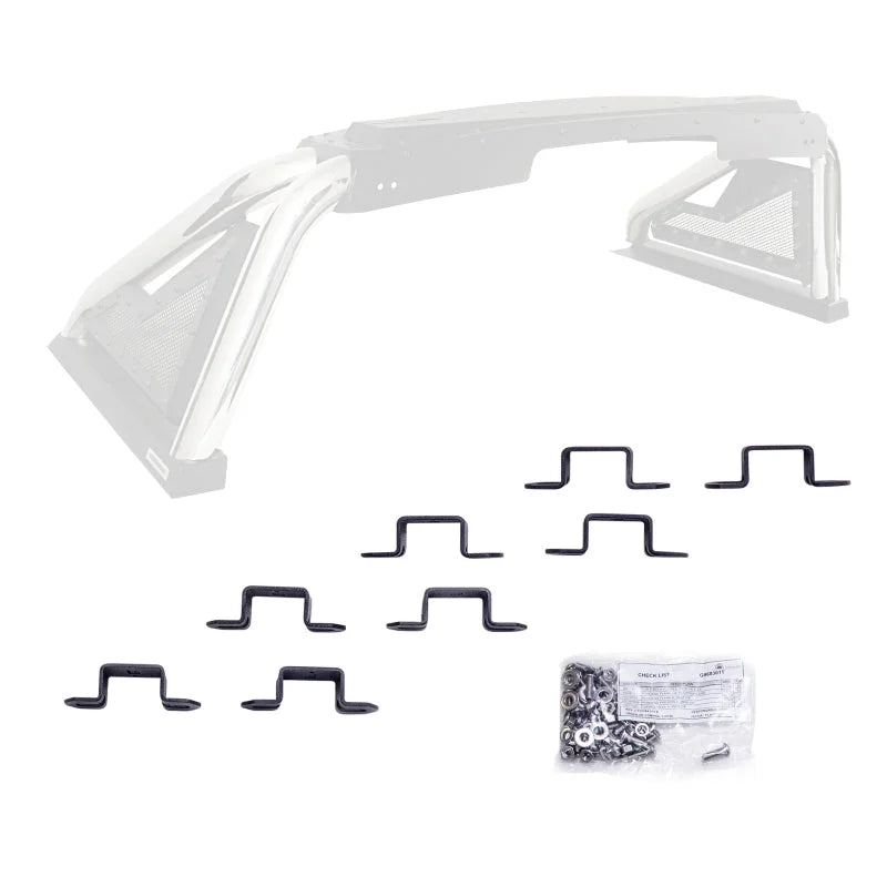 Go Rhino Sport Bar 2.0 - 3in Cube Light Bracket Kit - Main Product View