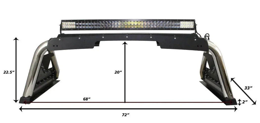 Go Rhino 07-20 Toyota Tundra Sport Bar 2.0 (Full Size) - Tex Blk - Additional View 7