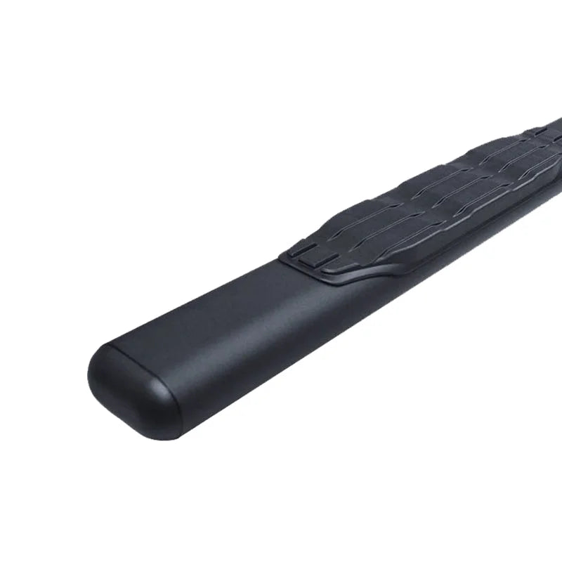 Go Rhino Universal 1000 Series Side Steps - Tex Blk - 5in x 80in - Side View