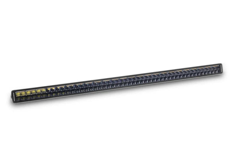 Go Rhino Universal Blackout Combo Series 50in Double Row LED Light Bar w/ Amber Lighting - Black - Additional View 9
