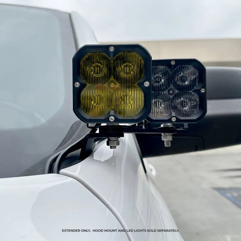 Go Rhino Universal XE Hood Hinge Cube Light Mount - Additional View 5