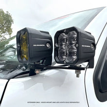 Load image into Gallery viewer, Go Rhino Universal XE Hood Hinge Cube Light Mount - Additional View 7