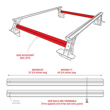 Load image into Gallery viewer, Go Rhino Universal XRS 37 3/4 Cross Rail Accessory Set - Tex. Black - Additional View 7