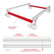 Load image into Gallery viewer, Go Rhino Universal XRS 37 3/4 Cross Rail Accessory Set - Tex. Black - Additional View 7