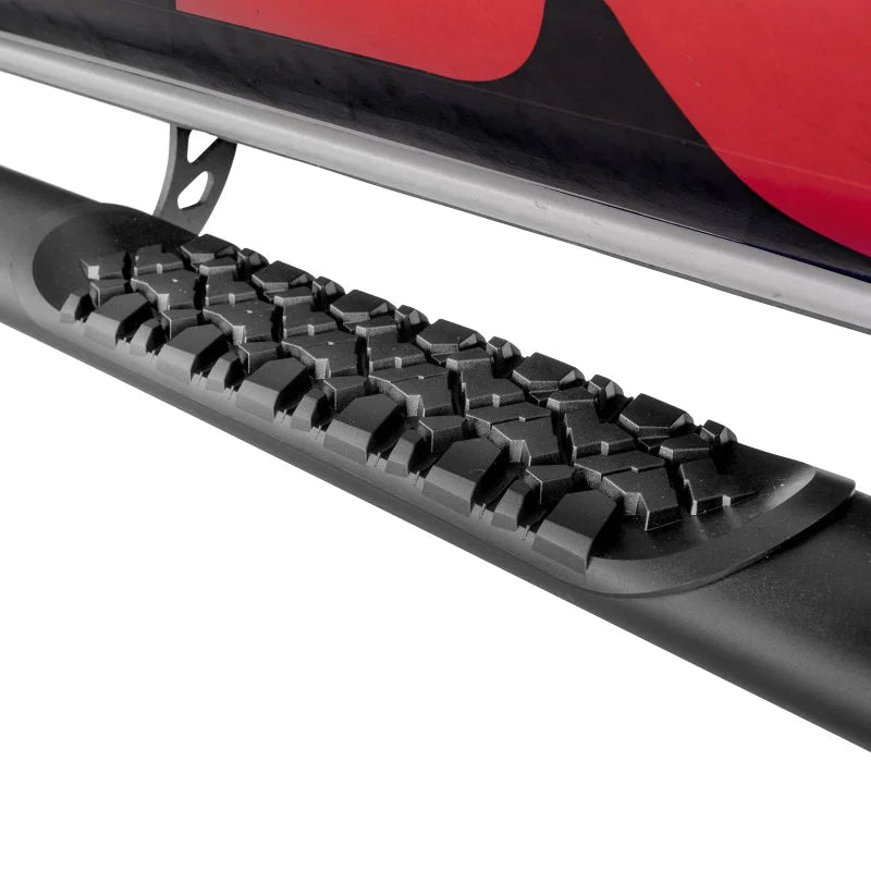 Go Rhino V-Series V3 Side Step - Universal 80in. (Fits 4DR) - Tex. Blk - Side View