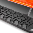 Load image into Gallery viewer, Go Rhino V-Series V3 Side Step - Universal 80in. (Fits 4DR) - Tex. Blk - Back View