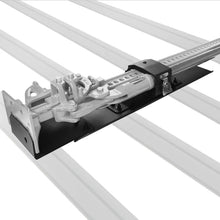 Load image into Gallery viewer, Go Rhino XRS/SRM 4-CORE Clamp Mount Kit for Hi-Lift Jack - Tex. Blk (No Drill) - Side View