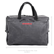 Load image into Gallery viewer, Go Rhino XVenture Gear Bag - Large (13x14x22in. Closed) 12oz Waxed Canvas - Black - Side View