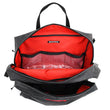 Load image into Gallery viewer, Go Rhino XVenture Gear Bag - Large (13x14x22in. Closed) 12oz Waxed Canvas - Black - Installation View