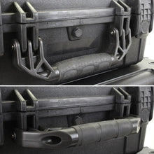 Load image into Gallery viewer, Go Rhino XVenture Gear Hard Case - Large 20in. / Lockable / IP67 / Automatic Air Valve - Tex. Black - Back View