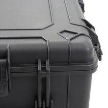 Load image into Gallery viewer, Go Rhino XVenture Gear Hard Case - Large 25in. / Lockable / IP67 / Automatic Air Valve - Tex. Black - Back View