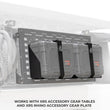 Load image into Gallery viewer, Go Rhino XVenture Gear Hard Case Mount Large 20in. (Mount ONLY for XRS/SRM Racks) - Tex. Blk - Installation View