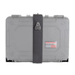Load image into Gallery viewer, Go Rhino XVenture Gear Hard Case Mount Large 25in. (Mount ONLY for XRS/SRM Racks) - Tex. Blk - Side View