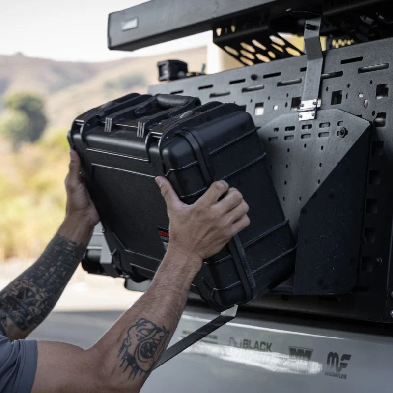 Go Rhino XVenture Gear Hard Case Mount Medium 18in. (Mount ONLY for XRS/SRM Racks) - Tex. Blk - Additional View 6