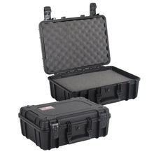 Load image into Gallery viewer, Go Rhino XVenture Gear Hard Case w/Foam - Medium 18in. / Lockable / IP67 - Tex. Black - Main Product View