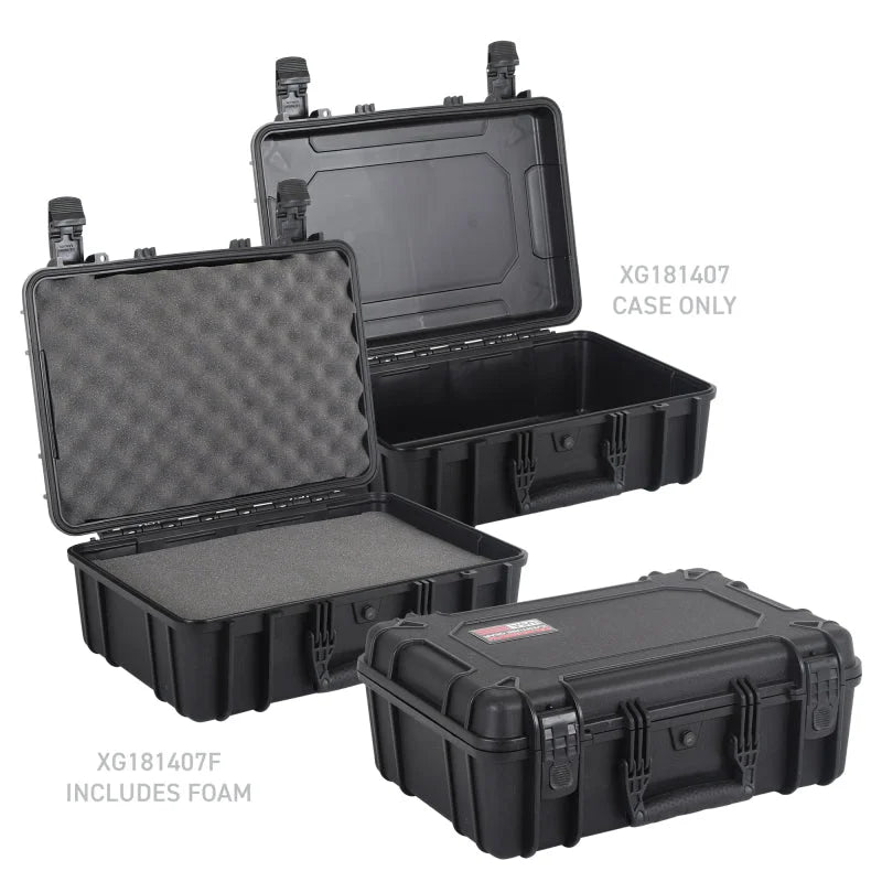 Go Rhino XVenture Gear Hard Case w/Foam - Medium 18in. / Lockable / IP67 - Tex. Black - Additional View 8