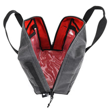 Load image into Gallery viewer, Go Rhino XVenture Gear Recovery Bag (7.5x11.5x18in. Closed) 12oz Waxed Canvas - Black - Installation View