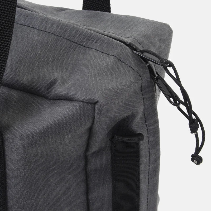 Go Rhino XVenture Gear Recovery Bag (7.5x11.5x18in. Closed) 12oz Waxed Canvas - Black - Additional View 7