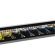 Load image into Gallery viewer, Go Rhino Xplor Blackout Combo Series Sgl Row LED Light Bar w/Amber (Side/Track Mount) 31.5in. - Blk - Back View