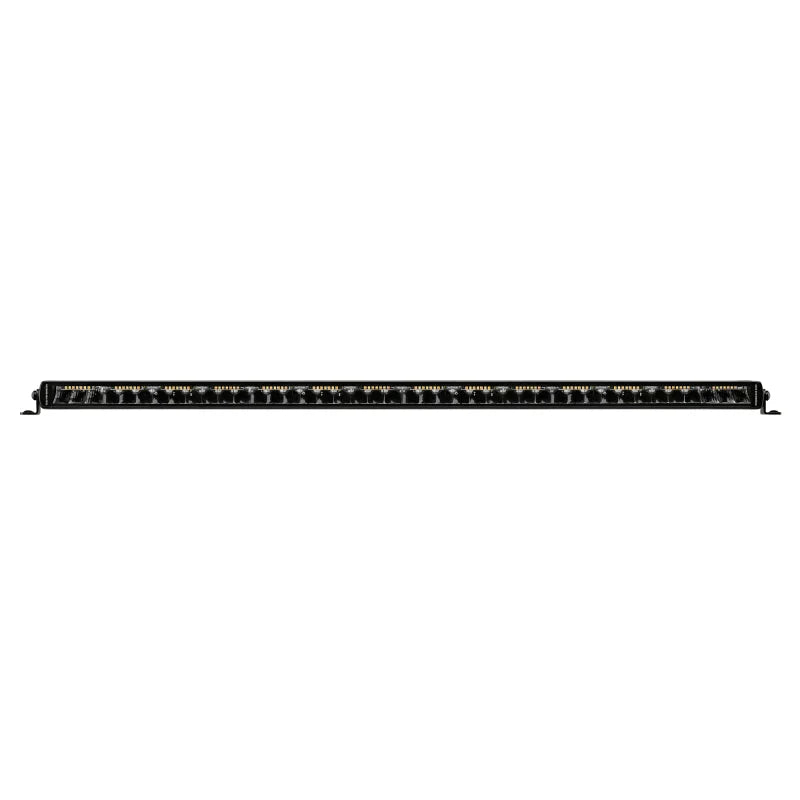 Go Rhino Xplor Blackout Combo Series Sgl Row LED Light Bar w/Amber (Side/Track Mount) 39.5in. - Blk - Main Product View