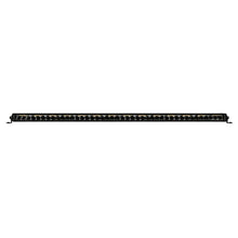 Load image into Gallery viewer, Go Rhino Xplor Blackout Combo Series Sgl Row LED Light Bar w/Amber (Side/Track Mount) 39.5in. - Blk - Main Product View