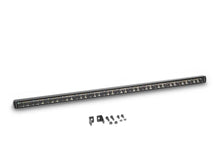 Load image into Gallery viewer, Go Rhino Xplor Blackout Combo Series Sgl Row LED Light Bar w/Amber (Side/Track Mount) 39.5in. - Blk - Additional View 9