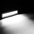 Load image into Gallery viewer, Go Rhino Xplor Blackout Combo Series Sixline LED Flood Lights w/Amber (Surface Mount) - Blk (Pair) - Back View
