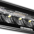 Load image into Gallery viewer, Go Rhino Xplor Blackout Combo Series Sixline LED Flood Lights w/Amber (Surface Mount) - Blk (Pair) - Installation View