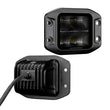 Load image into Gallery viewer, Go Rhino Xplor Blackout Series Cube LED Flood Light Kit (Flush Mount) 3x3 - Blk (Pair) - Additional View 7