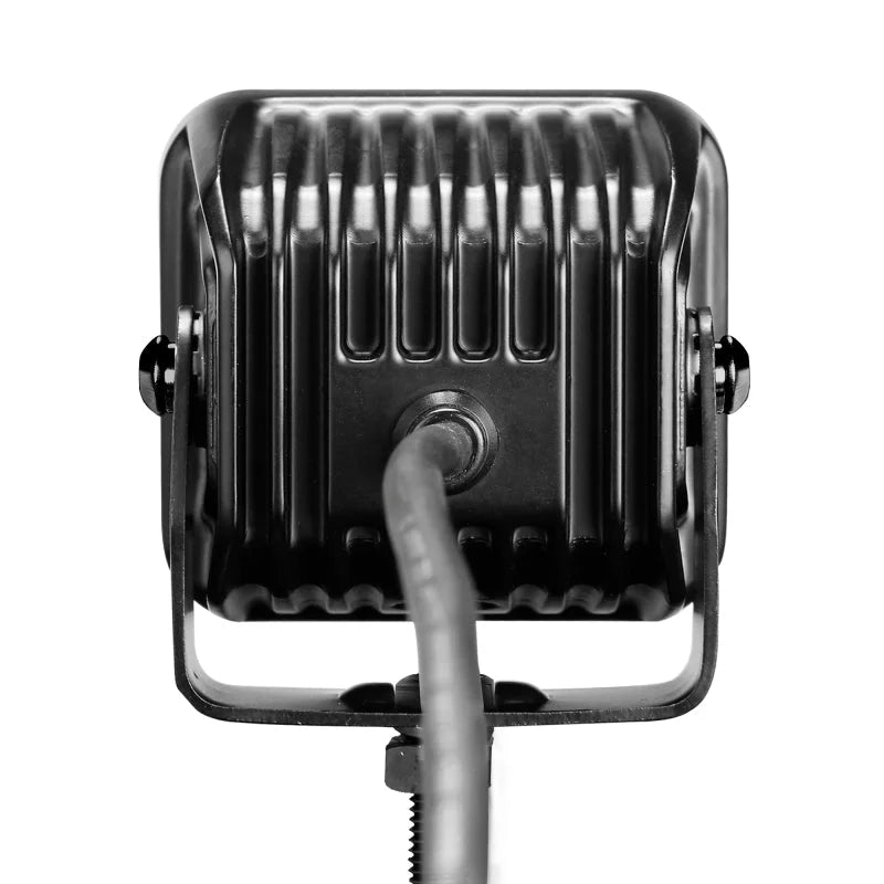 Go Rhino Xplor Blackout Series Cube LED Spot Light Kit (Surface/Threaded Stud Mnt) 3x3 - Blk (Pair) - Additional View 7
