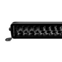 Load image into Gallery viewer, Go Rhino Xplor Blackout Series Dbl Row LED Light Bar (Side/Track Mount) 32in. - Blk - Side View