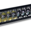 Load image into Gallery viewer, Go Rhino Xplor Blackout Series Dbl Row LED Light Bar (Side/Track Mount) 32in. - Blk - Installation View