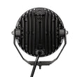 Load image into Gallery viewer, Go Rhino Xplor Blackout Series Round LED Spot Light Beam w/DRL (Surface/Thread Stud Mnt) 7in. - Blk - Additional View 6