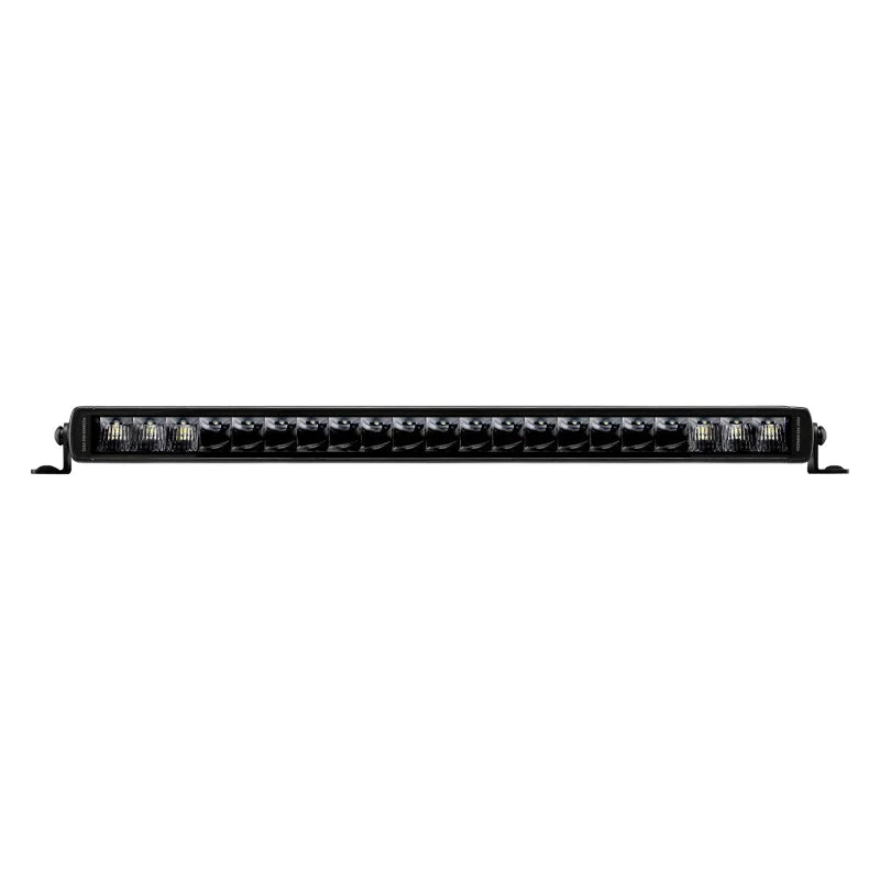 Go Rhino Xplor Blackout Series Sgl Row LED Light Bar (Surface/Threaded Stud Mount) 20.5in. - Blk - Main Product View