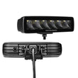 Load image into Gallery viewer, Go Rhino Xplor Blackout Series Sixline LED Flood Light Kit (Surface/Threaded Stud Mnt) - Blk (Pair) - Installation View
