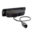 Load image into Gallery viewer, Go Rhino Xplor Blackout Series Sixline LED Flood Light Kit (Flush Mount) - Blk (Pair) - Back View
