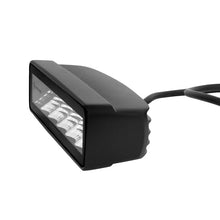 Load image into Gallery viewer, Go Rhino Xplor Blackout Series Sixline LED Spot Light Kit (Surface/Threaded Stud Mount) - Blk (Pair) - Installation View
