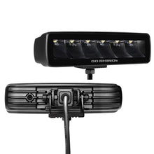 Load image into Gallery viewer, Go Rhino Xplor Blackout Series Sixline LED Spot Light Kit (Surface/Threaded Stud Mount) - Blk (Pair) - Additional View 7