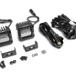 Load image into Gallery viewer, Go Rhino Xplor Bright Series Cube LED Flood Light Kit (Surface/Threaded Stud Mount) 3x3 - Blk (Pair) - Installation View