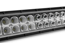 Load image into Gallery viewer, Go Rhino Xplor Bright Series Dbl Row LED Light Bar (Side/Track Mount) 50in. - Blk - Back View