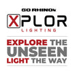 Load image into Gallery viewer, Go Rhino Xplor Bright Series Dbl Row LED Light Bar (Side/Track Mount) 50in. - Blk - Additional View 9