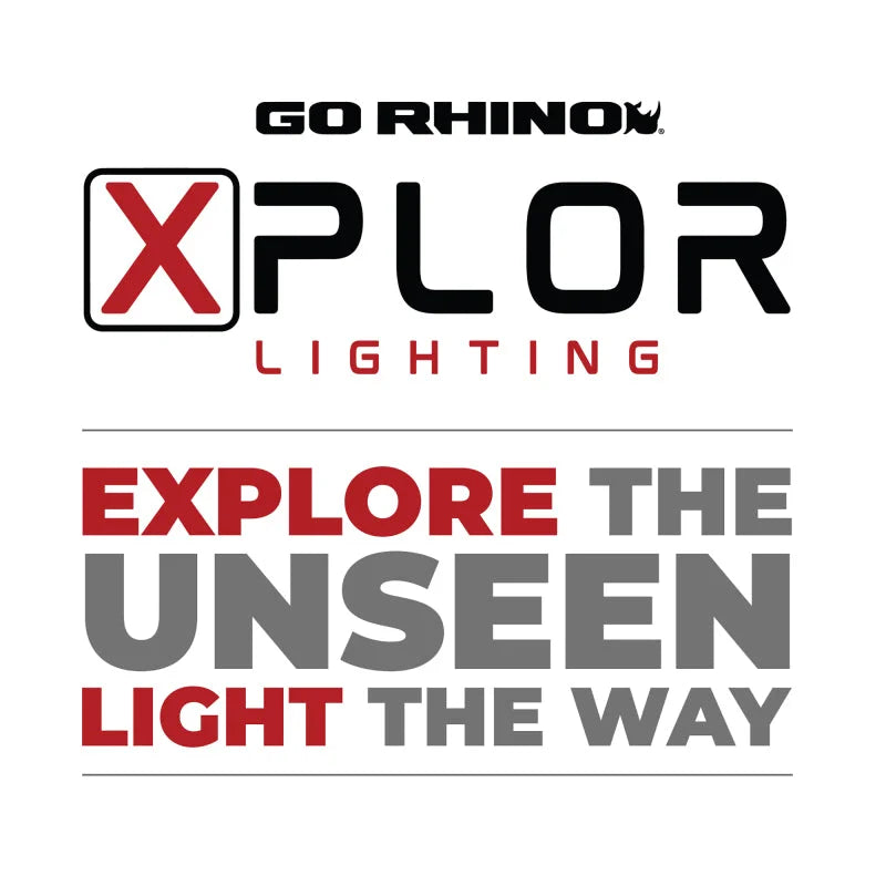 Go Rhino Xplor Bright Series Dbl Row LED Light Bar (Side/Track Mount) 50in. - Blk - Additional View 9